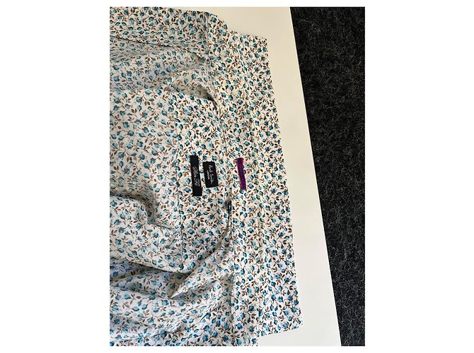 Camicia Paul Smith London High Line Blu Floreale - vista 16