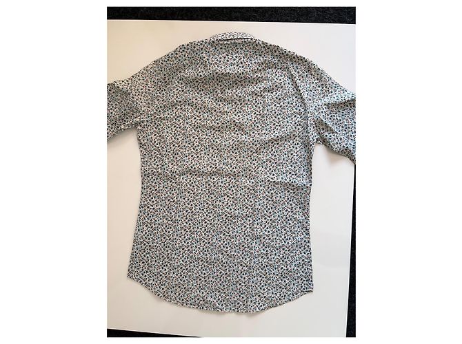 Camicia Paul Smith London High Line Blu Floreale - vista 9