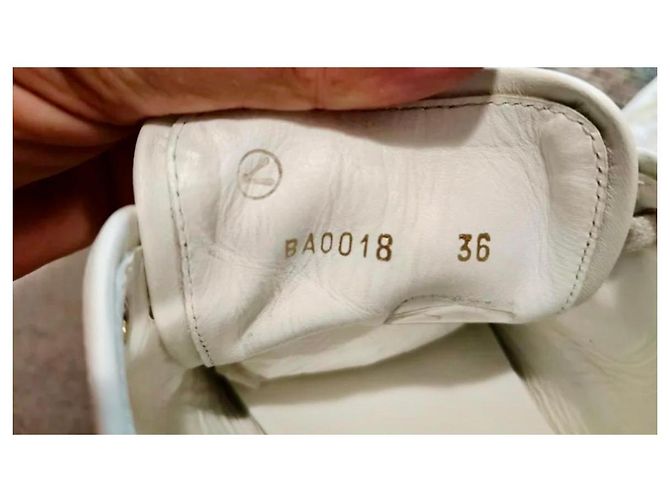 Sneakers Louis Vuitton Monogram Multicolor in pelle - vista 5