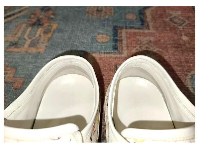 Sneakers Louis Vuitton Monogram Multicolor in pelle - vista 6