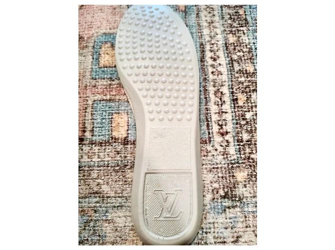 Sneakers Louis Vuitton Monogram Multicolor in pelle - vista 8