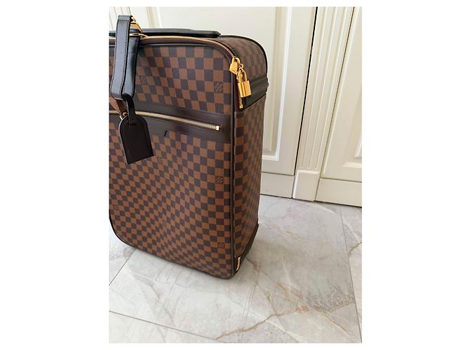 Louis Vuitton Keepall Bandouliere 55 Damier Ebene - vue 3