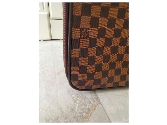 Louis Vuitton Keepall Bandouliere 55 Damier Ebene - vue 6