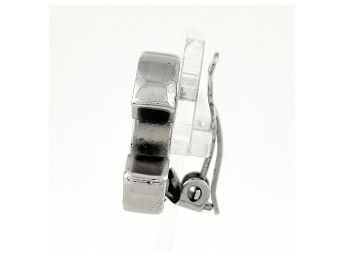 Orecchini a clip Chanel Silver - vista 2