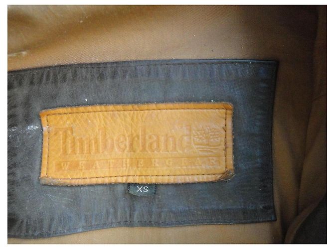 Timberland Braune Lederjacke - Ansicht 3