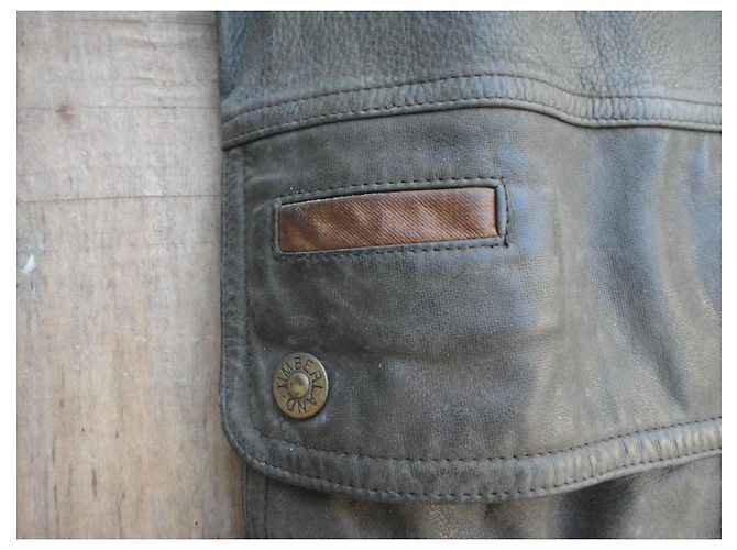 Timberland Braune Lederjacke - Ansicht 6