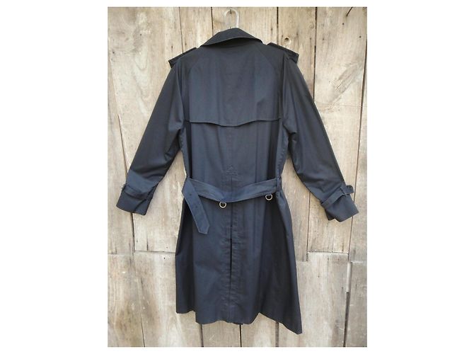 Trench Burberry Blu Navy - vista 2