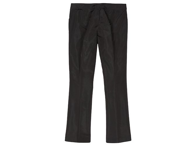Autre Marque Pantalones Gucci en mezcla de seda marrón - vista 2