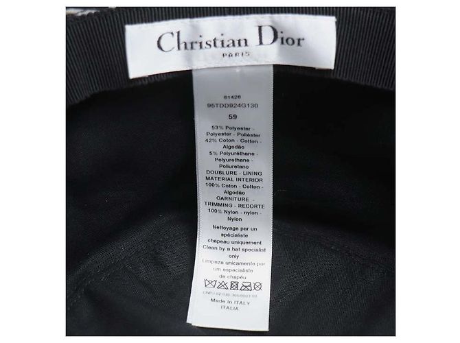 Dior TEDDY-D Oblique Hut - Ansicht 7