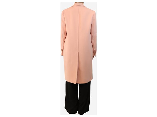 Prada Abrigo cruzado rosa - talla UK 10 - vista 2