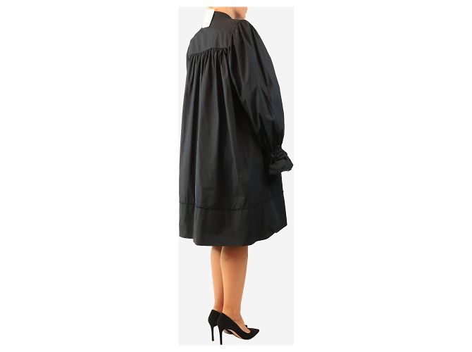 By Malene Birger Ofelianse Midi-Kleid schwarz - Größe UK 14 - Ansicht 2