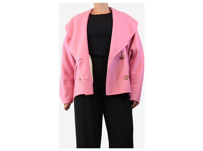 Lanvin Pink double-breasted jacket - size UK 12 - view 3