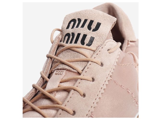 Miu Miu Sneakers Pink Plume - size EU 39 - vista 3