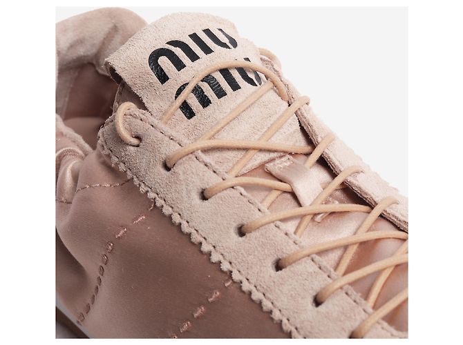 Miu Miu Sneakers Pink Plume - size EU 39 - vista 5