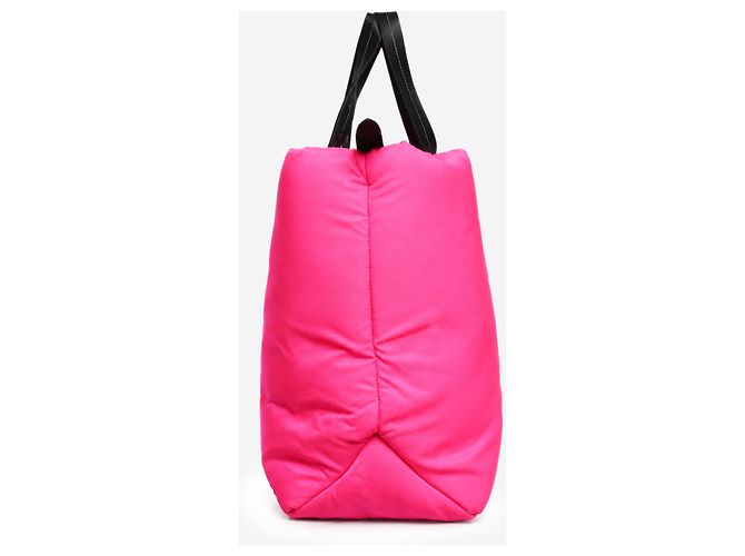 Tote Prada Saco de compras acolchoado em nylon Tessuto rosa - vista 2