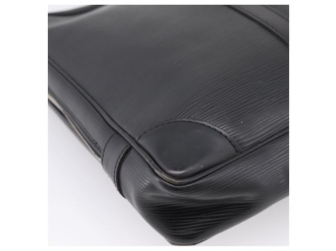 LOUIS VUITTON Epi Porte Documents Voyage Business Bag Black M54472 - vista 17