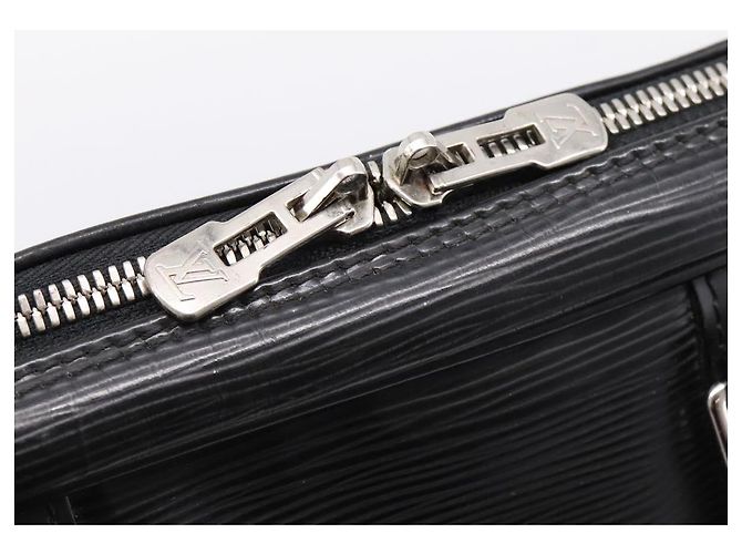 LOUIS VUITTON Epi Porte Documents Voyage Business Bag Black M54472 - vista 18