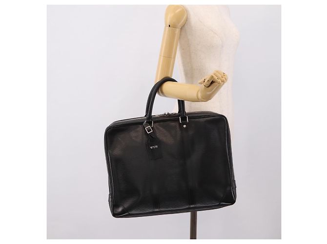 LOUIS VUITTON Epi Porte Documents Voyage Business Bag Black M54472 - vista 26