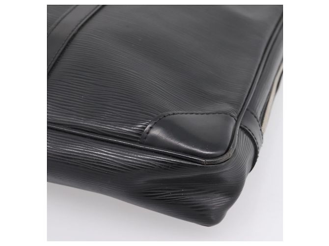 LOUIS VUITTON Epi Porte Documents Voyage Business Bag Black M54472 - vista 9