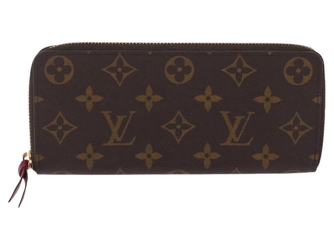 LOUIS VUITTON Monogram Portefeuille Clemence Long Wallet M60742 LV - vista 13