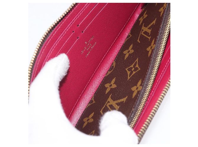 LOUIS VUITTON Monogram Portefeuille Clemence Long Wallet M60742 LV - vista 20