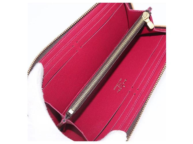 LOUIS VUITTON Monogram Portefeuille Clemence Long Wallet M60742 LV - vista 8