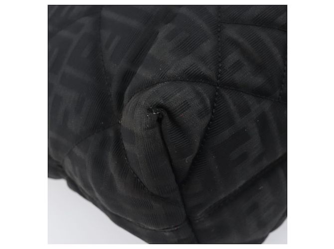 FENDI Zucca Canvas Tote Bag Black Gold - vista 10