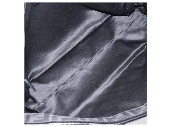 FENDI Zucca Canvas Tote Bag Black Gold - vista 11