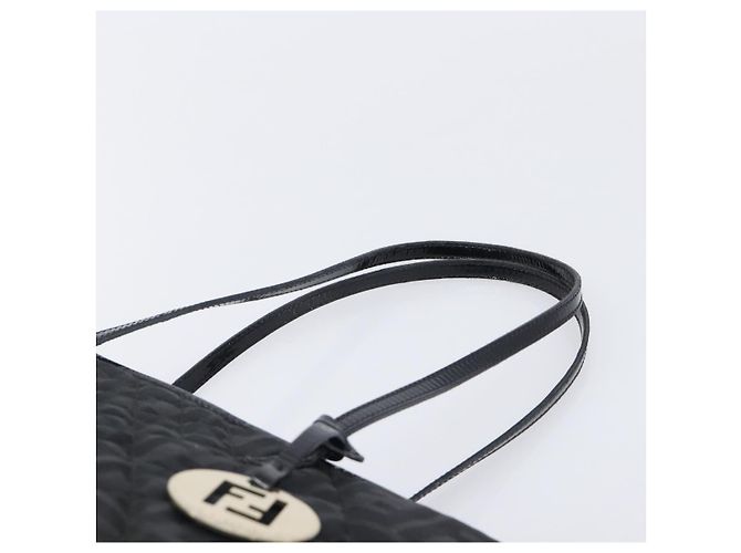 FENDI Zucca Canvas Tote Bag Black Gold - vista 14