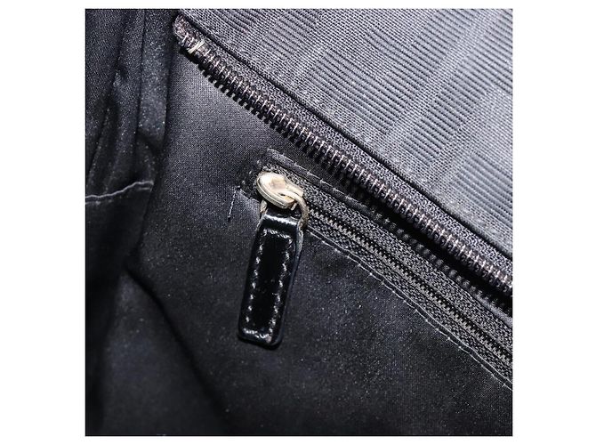 FENDI Zucca Canvas Tote Bag Black Gold - vista 24