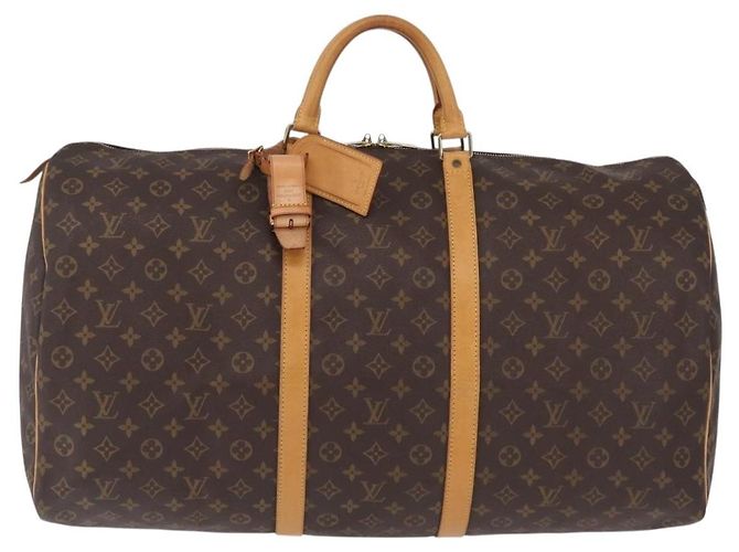 LOUIS VUITTON Monogram Keepall 60 Boston Bag M41422 LV - vista 13