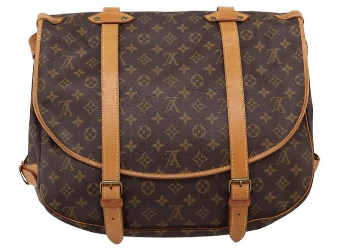 LOUIS VUITTON Monogram Saumur 43 Shoulder Bag M42252 LV - vista 2