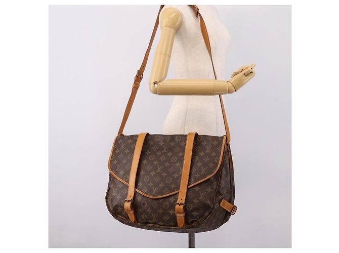 LOUIS VUITTON Monogram Saumur 43 Shoulder Bag M42252 LV - vista 27