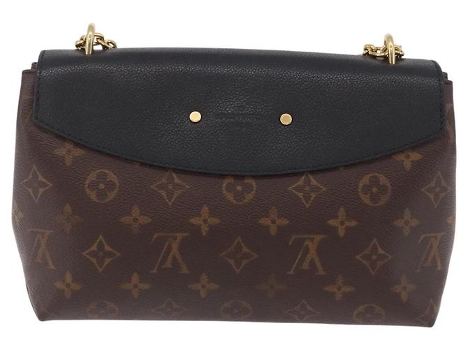LOUIS VUITTON Monogram Sun Placide Shoulder Bag Black M43714 LV - vista 2
