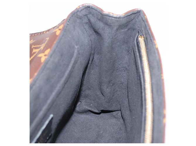LOUIS VUITTON Monogram Sun Placide Shoulder Bag Black M43714 LV - vista 25