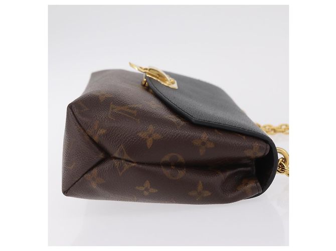 LOUIS VUITTON Monogram Sun Placide Shoulder Bag Black M43714 LV - vista 3