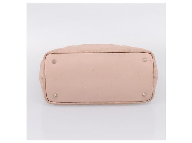 Christian Dior Canage Tote Bag Coated Canvas Pink Gold - Ansicht 10