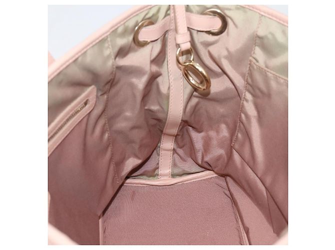 Christian Dior Canage Tote Bag Coated Canvas Pink Gold - Ansicht 18