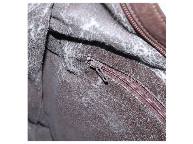 LOEWE Anagram Shoulder Bag Leather Brown - vista 19