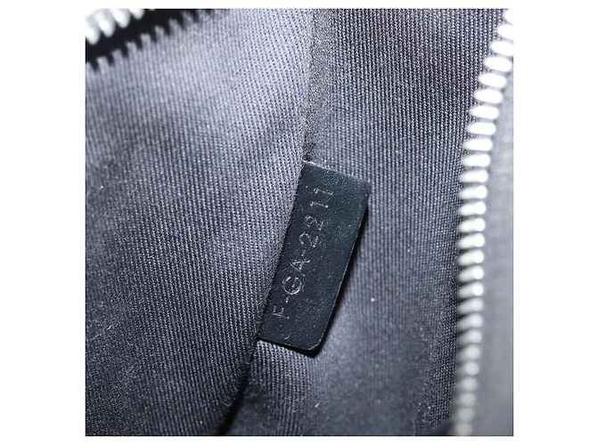 Céline CELINE Ava Medium Shoulder Bag Canvas Black Silver - Ansicht 12