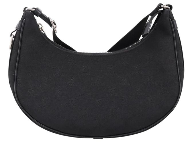 Céline CELINE Ava Medium Shoulder Bag Canvas Black Silver - Ansicht 13