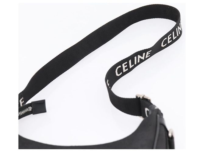 Céline CELINE Ava Medium Shoulder Bag Canvas Black Silver - Ansicht 8