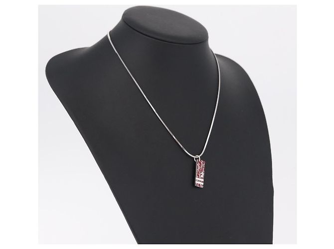 Christian Dior Necklace Metal Silver - vista 13