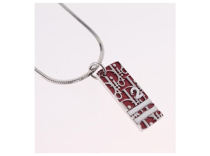 Christian Dior Necklace Metal Silver - vista 3