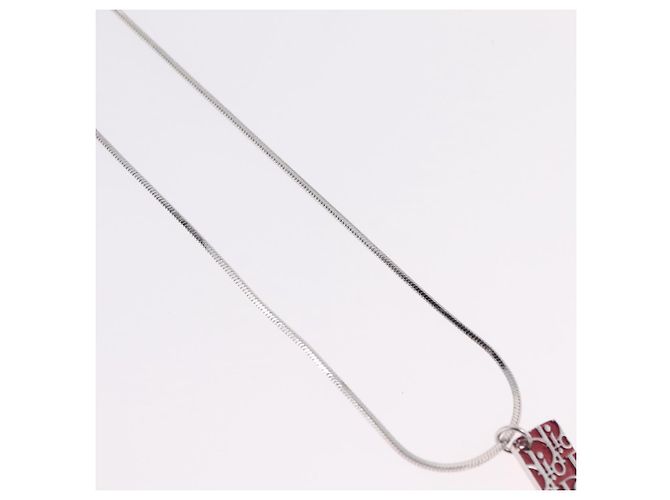 Christian Dior Necklace Metal Silver - vista 4