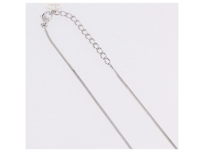 Christian Dior Necklace Metal Silver - vista 6