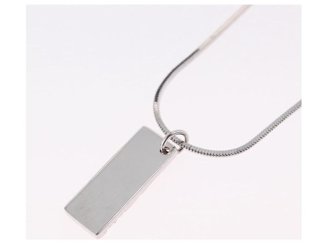 Christian Dior Necklace Metal Silver - vista 8