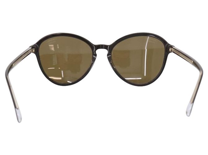 Gafas de sol CHANEL Plástico Marrón Oscuro CC - vista 2