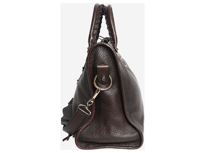 Balenciaga Borsa tote Classic City marrone - vista 2
