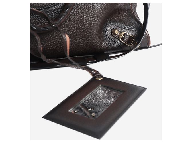 Balenciaga Borsa tote Classic City marrone - vista 4